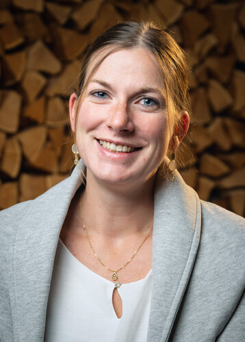 KLAR! Managerin Solveig Thurnes - Sonnenterrasse