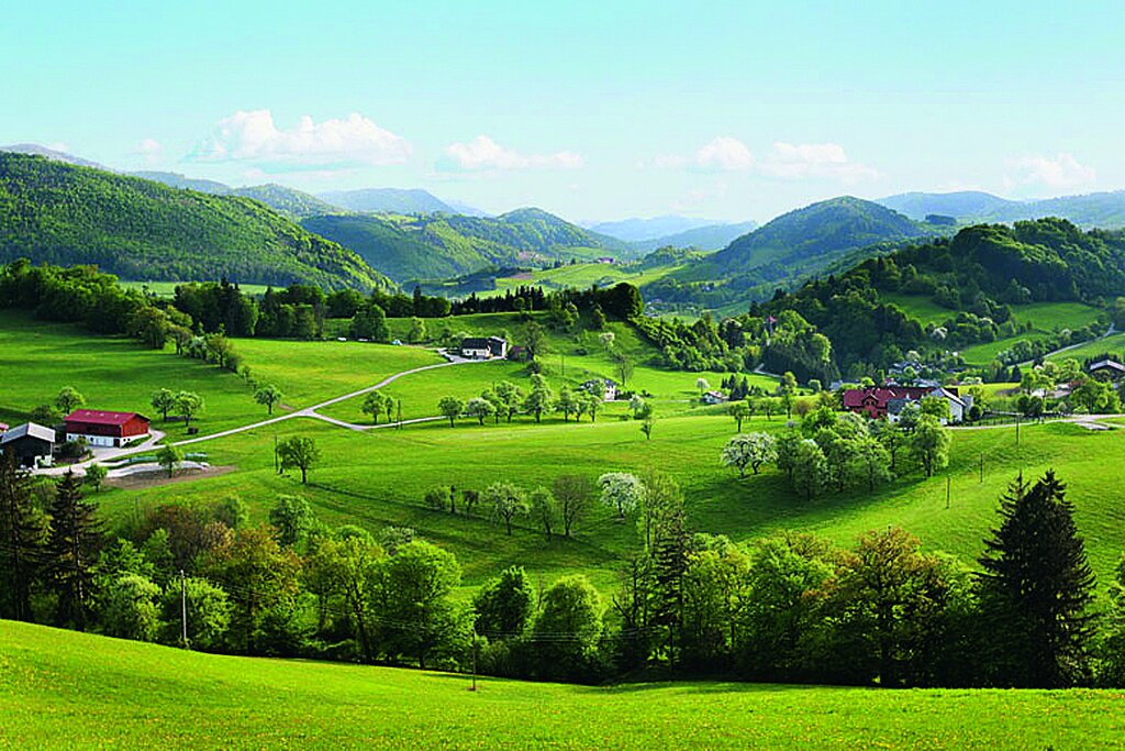 Landschaftsfoto der KLAR! Region
