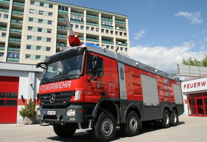 © FF-Amstetten Foto eines Feuerwehrautos der FF Amstetten