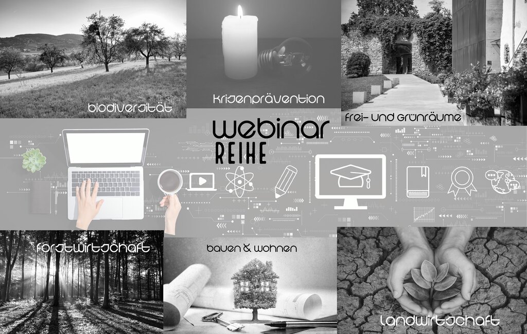 © AdobeStock und Bernhard Bergmann Foto-Kollage zur Webinarreihe