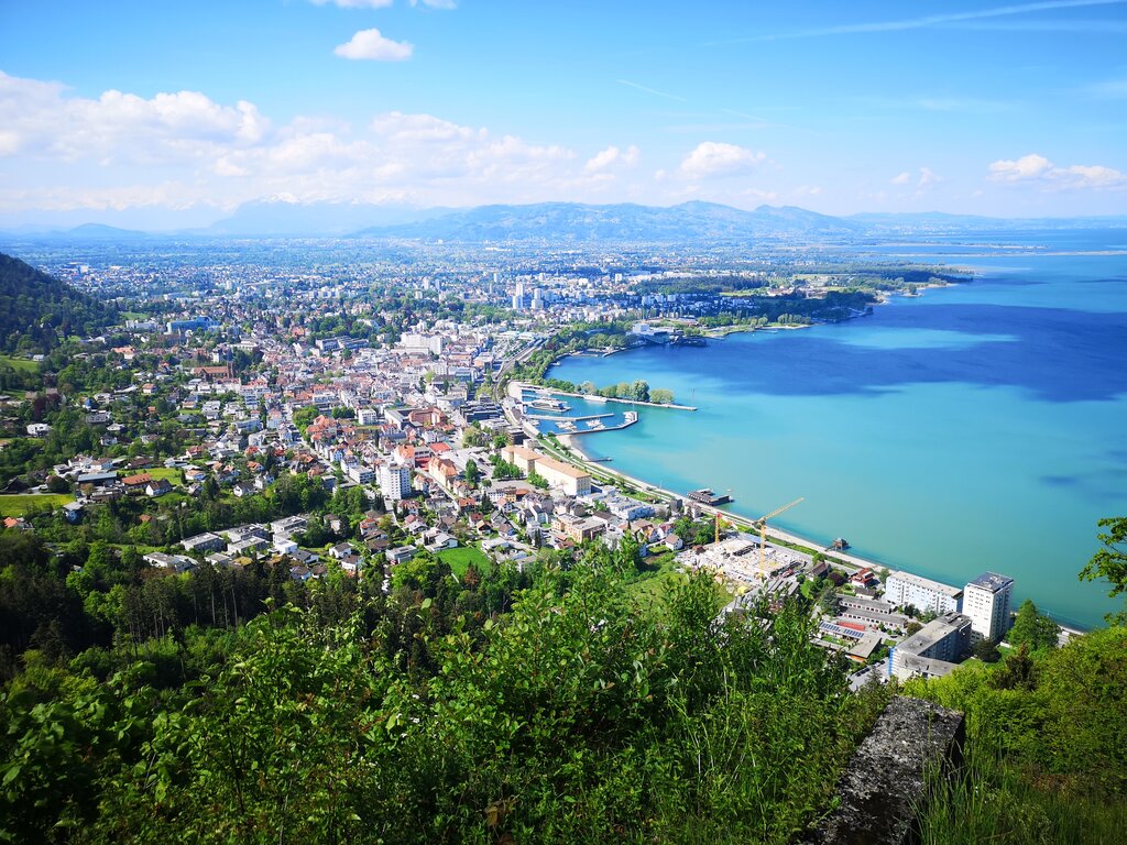 © Landeshauptstadt Bregenz Seenblick von oben