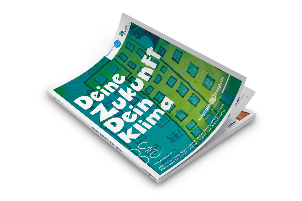 © PPA GROUP-Energieregion Weiz-Gleisdorf Zeitschrift mit Titelblatt "Deine Zukunft dein Klima".