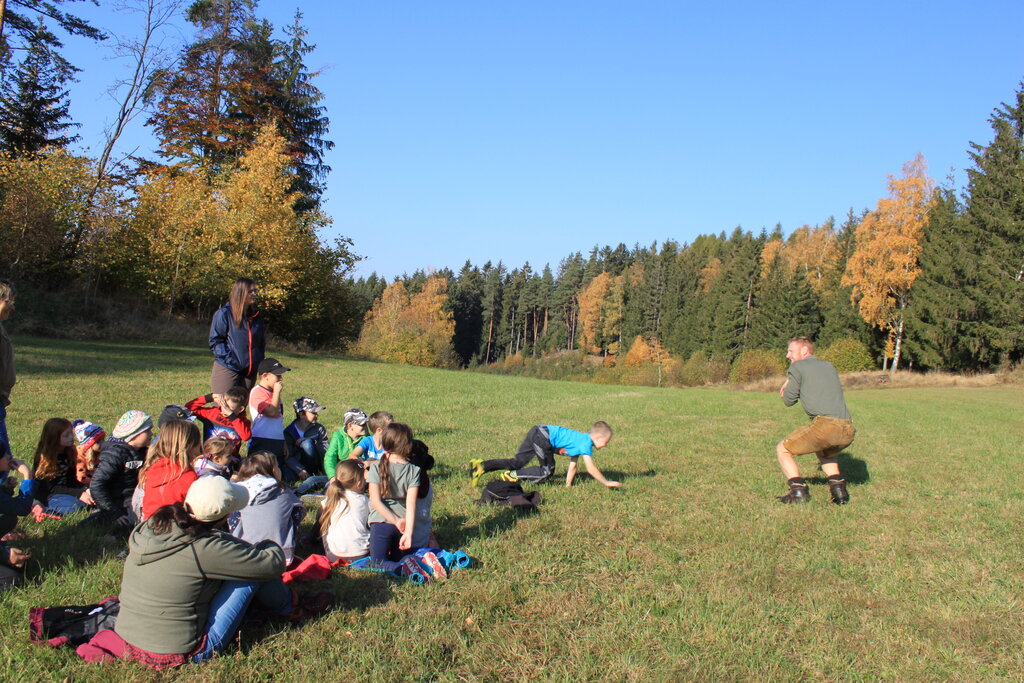 © Waldviertler Kernland spielende Kinder auf einer Wiese
