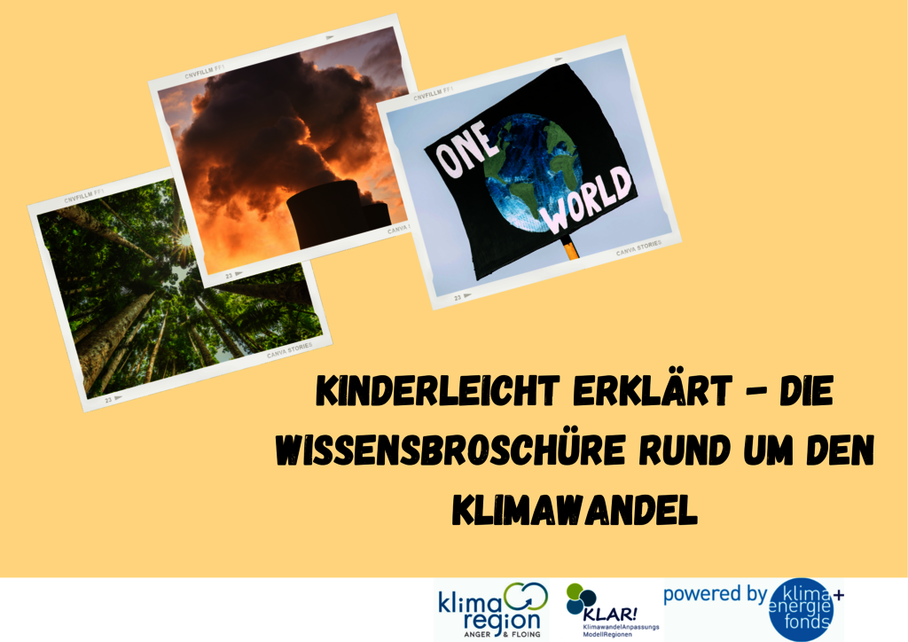 © KLAR! Anger & Floing Deckblatt der Broschüre "Kinderleicht erklärt"