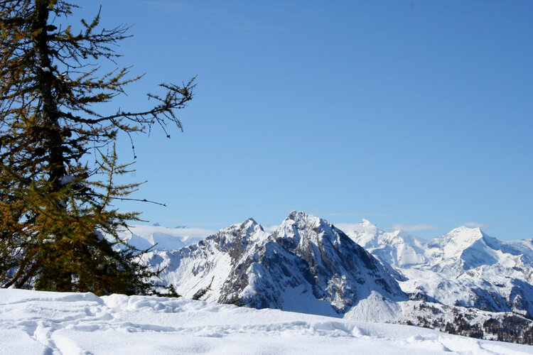© Bgm. Rudolf Trauner, Dorfgastein Der Gipfel des Bernkogels im Winter.