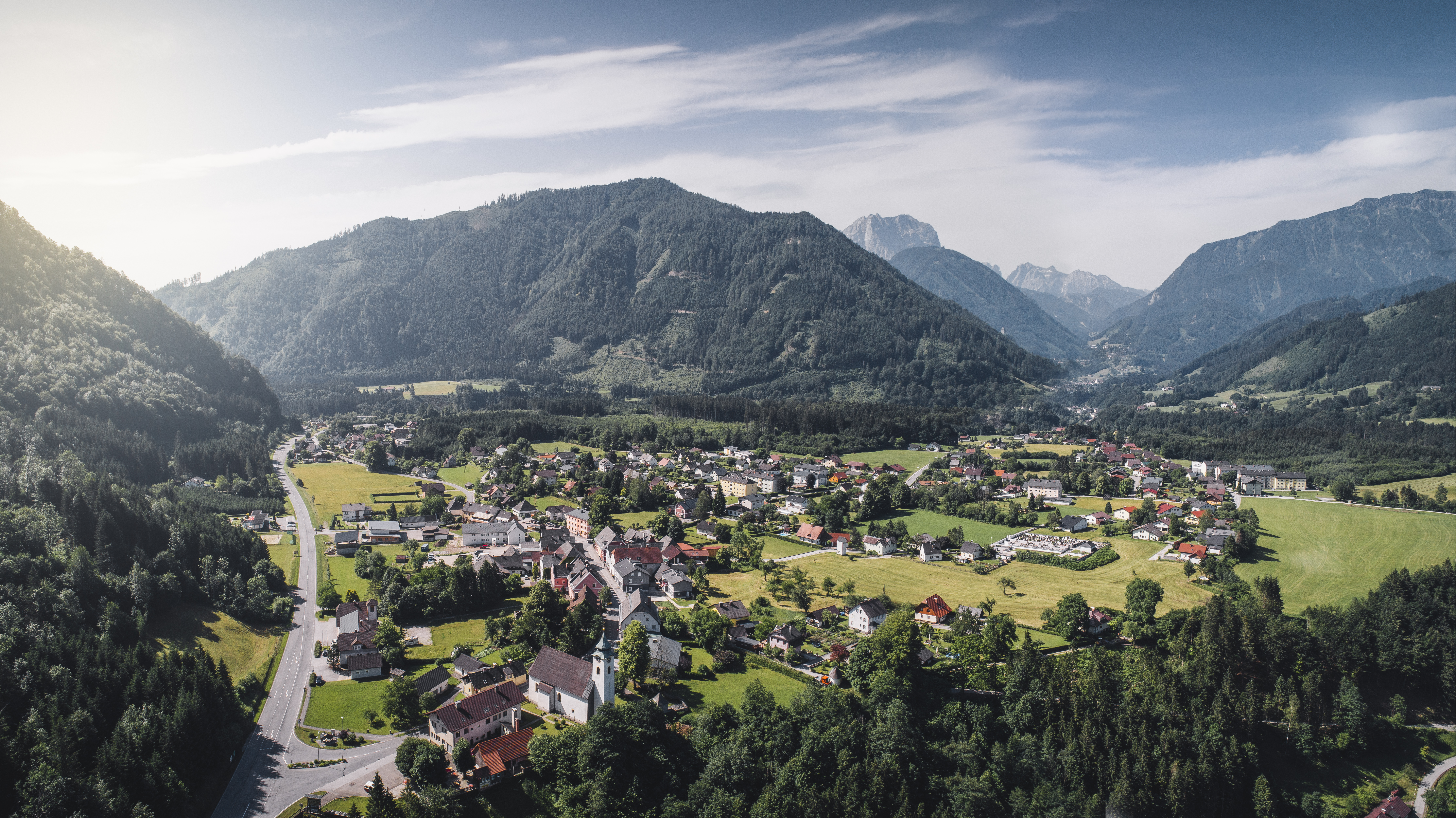 Ausblick über die Region